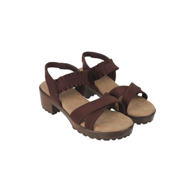 Kittens Girls Brown Casual Sandals (SKU: 78-5733-12-30)