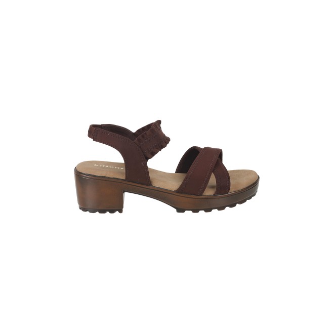 Kittens Girls Brown Casual Sandals (SKU: 78-5733-12-30)