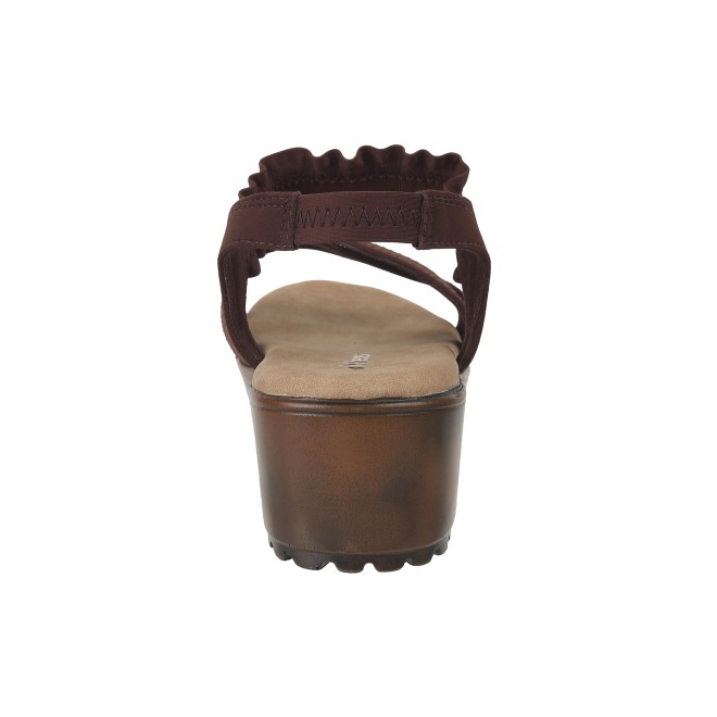Kittens Girls Brown Casual Sandals (SKU: 78-5733-12-30)
