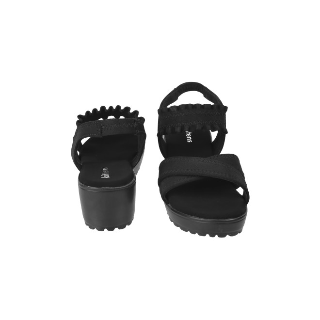 Kittens Girls Black Casual Sandals (SKU: 78-5733-11-32)