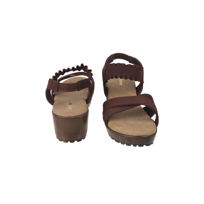 Kittens Girls Brown Casual Sandals (SKU: 78-5733-12-30)