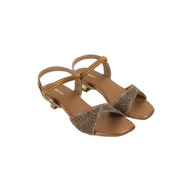 Kittens Girls Antic-gold Formal Sandals (SKU: 78-5739-28-31)