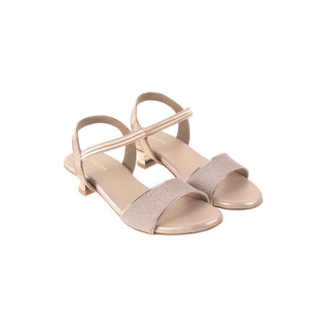 Kittens Girls Rose-gold Formal Sandals (SKU: 78-5740-52-33)