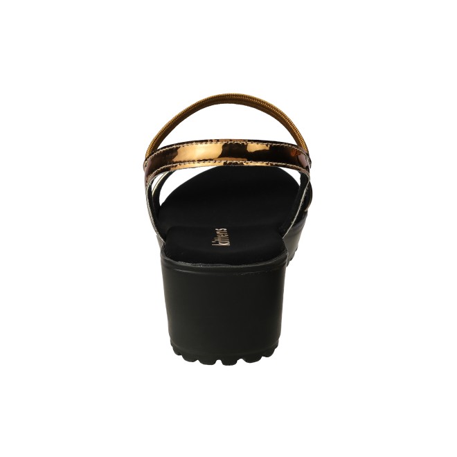 Kittens Girls Antic-gold Casual Sandals (SKU: 78-5741-28-30)