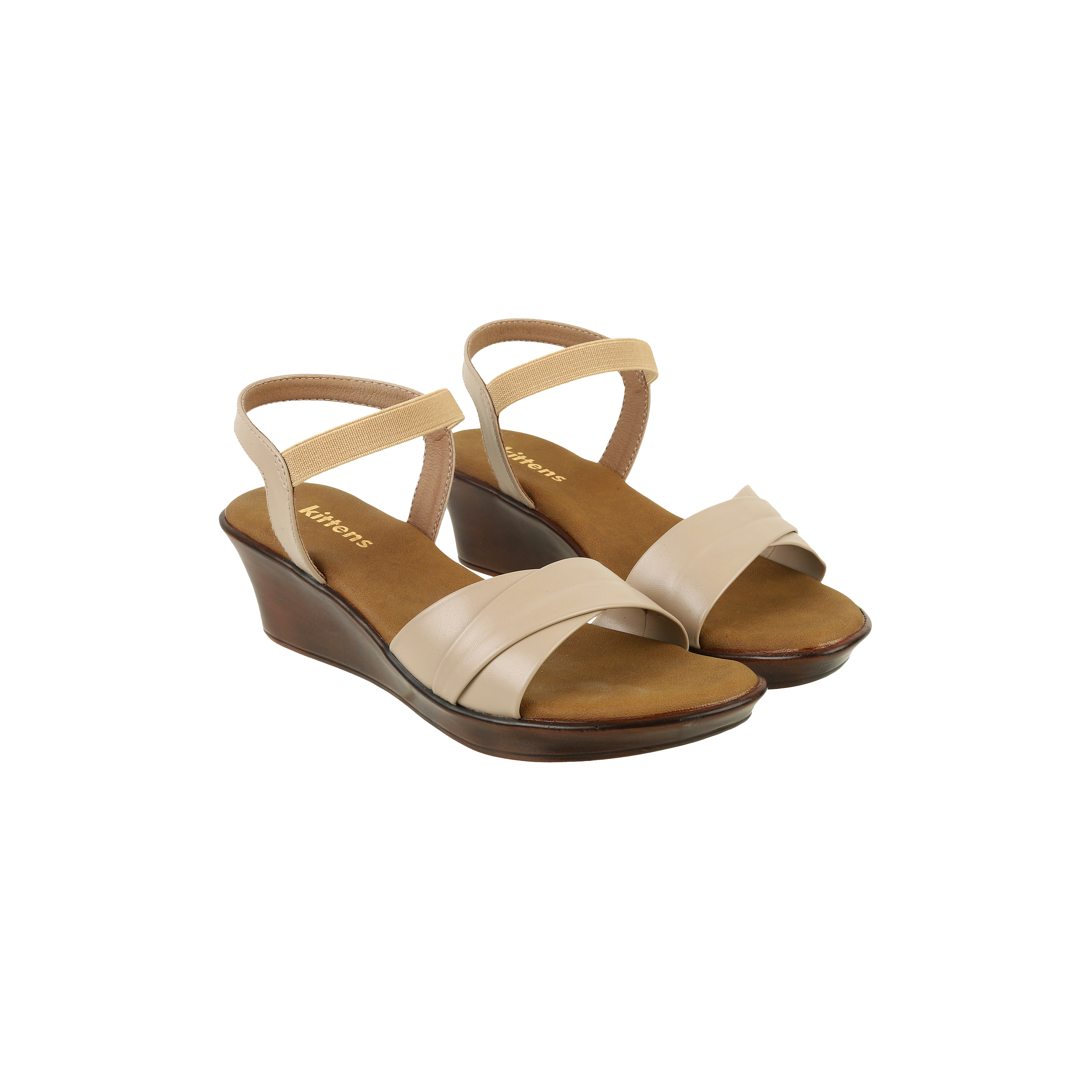 Kittens Girls Beige Casual Sandals (SKU: 78-58-20-31)