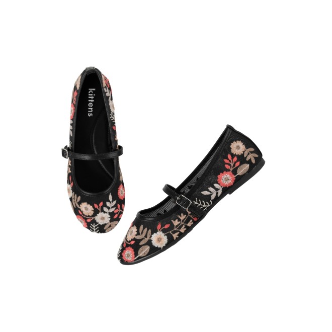 Kittens Girls Black Casual Ballerinas (SKU: 78-67-11-30)