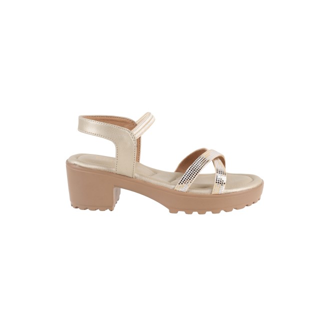Kittens Girls Gold Casual Sandals (SKU: 78-69-15-31)