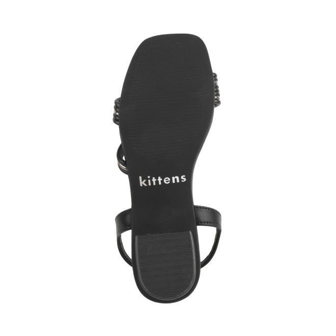 Kittens Girls Black Casual Sandals (SKU: 78-70-11-31)