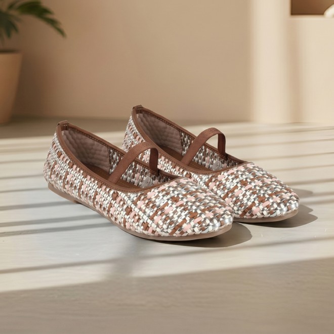 Girls Multi Casual Ballerinas