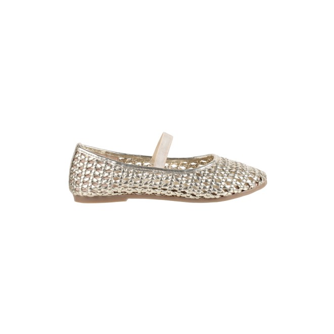 Kittens Girls Gold Casual Ballerinas (SKU: 78-71-15-30)