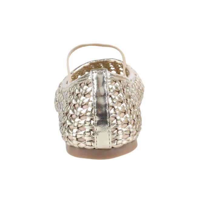 Kittens Girls Gold Casual Ballerinas (SKU: 78-71-15-30)
