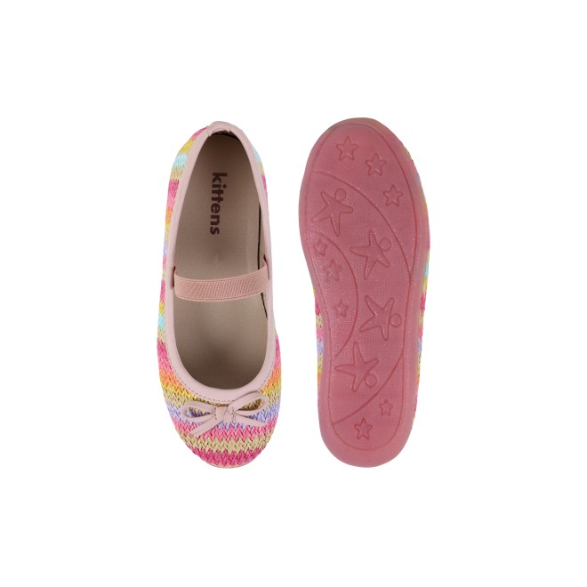Kittens Girls Pink Casual Ballerinas (SKU: 78-72-24-25)