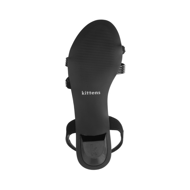 Kittens Girls Black Casual Sandals (SKU: 78-75-11-31)