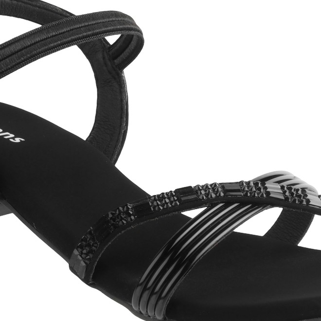 Kittens Girls Black Casual Sandals (SKU: 78-75-11-31)