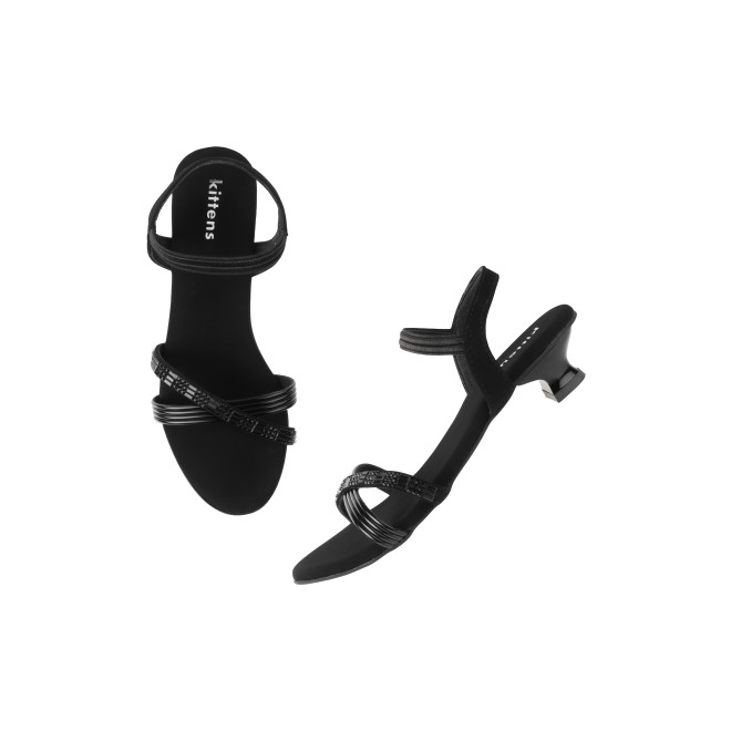 Kittens Girls Black Casual Sandals (SKU: 78-75-11-31)