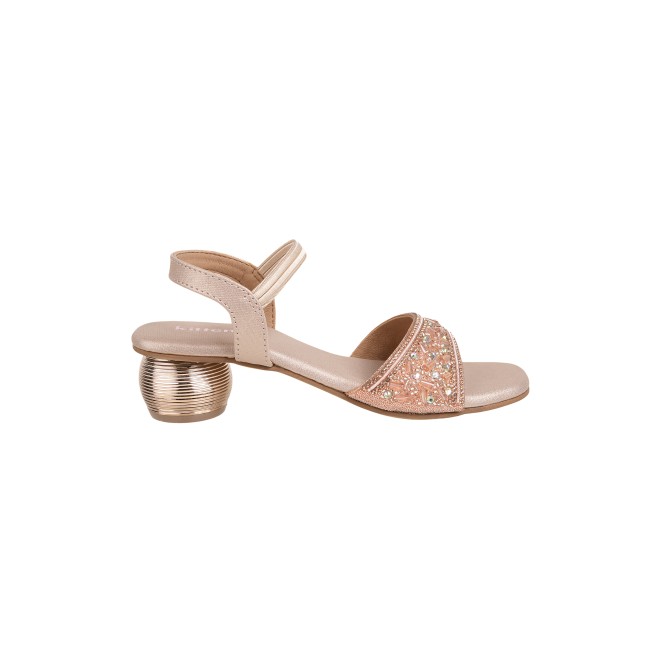 Kittens Girls Rose-gold Casual Sandals (SKU: 78-76-52-31)