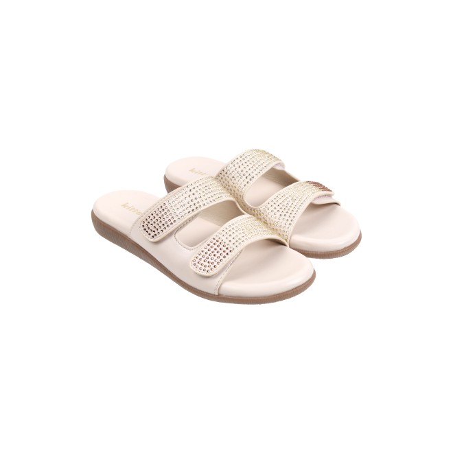 Kittens Girls Beige Casual Slip Ons (SKU: 78-78-20-31)
