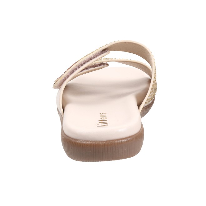 Kittens Girls Beige Casual Slip Ons (SKU: 78-78-20-31)