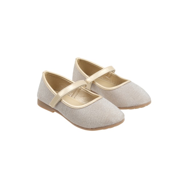 Kittens Girls Gold Casual Ballerinas (SKU: 78-81-15-30)