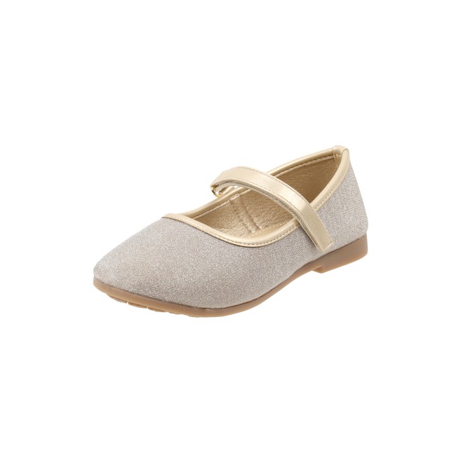 Kittens Girls Gold Casual Ballerinas (SKU: 78-81-15-30)