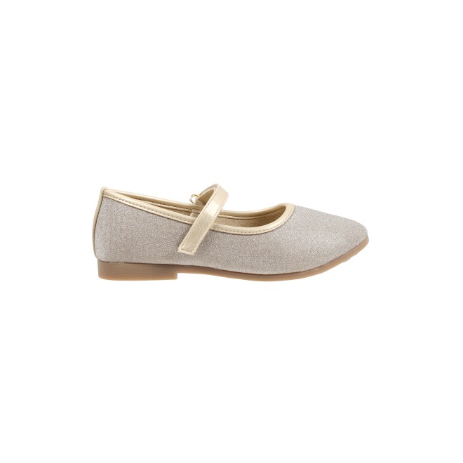 Kittens Girls Gold Casual Ballerinas (SKU: 78-81-15-30)