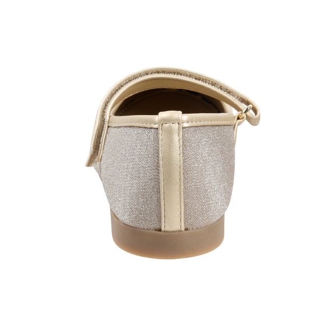 Kittens Girls Gold Casual Ballerinas (SKU: 78-81-15-30)