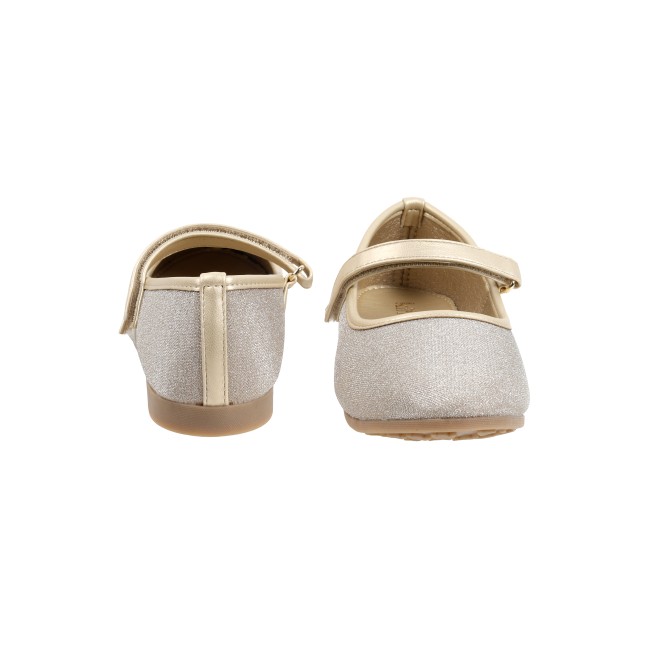 Kittens Girls Gold Casual Ballerinas (SKU: 78-81-15-30)