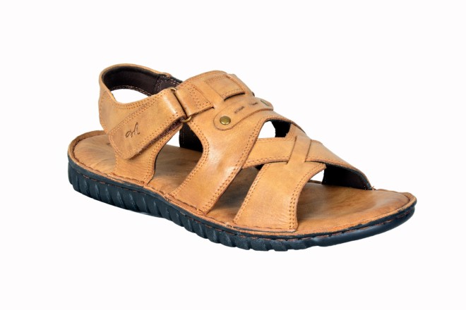 Mardi Gras Men Tan Casual Sandals