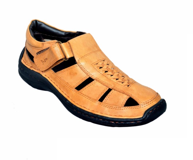 Mardi Gras Men Tan Casual Sandals
