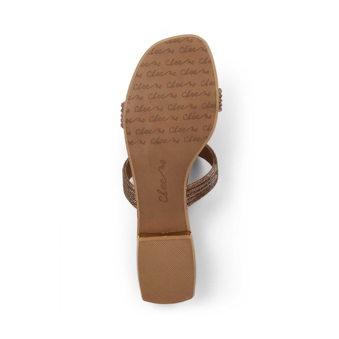 Cheemo Women Antic-gold Casual Slip Ons (SKU: 92-164L-28-42)