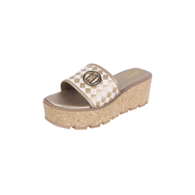 Cheemo Women Bronze Casual Slip Ons (SKU: 92-188-46-39)