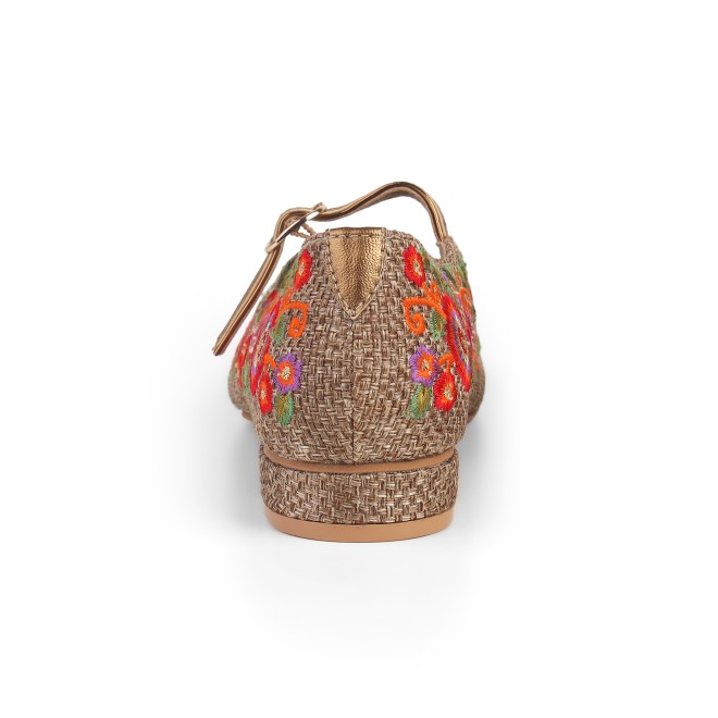 Cheemo Women Antic-gold Casual Ballerinas (SKU: 92-213-28-37)