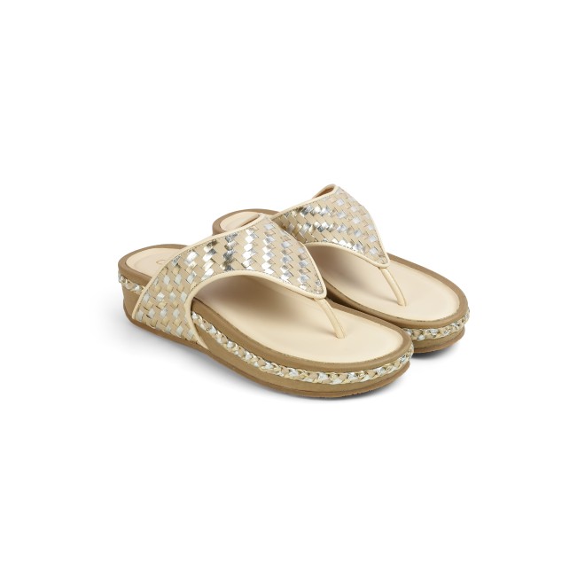 Cheemo Women Beige Casual Slippers (SKU: 92-245-20-37)