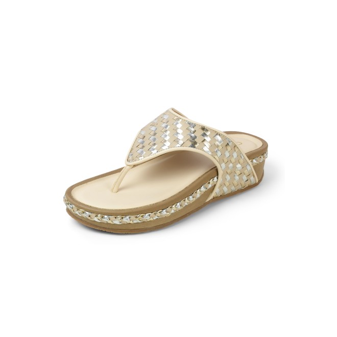 Cheemo Women Beige Casual Slippers (SKU: 92-245-20-37)