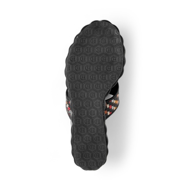 Cheemo Women Black Casual Slippers (SKU: 92-263-11-37)