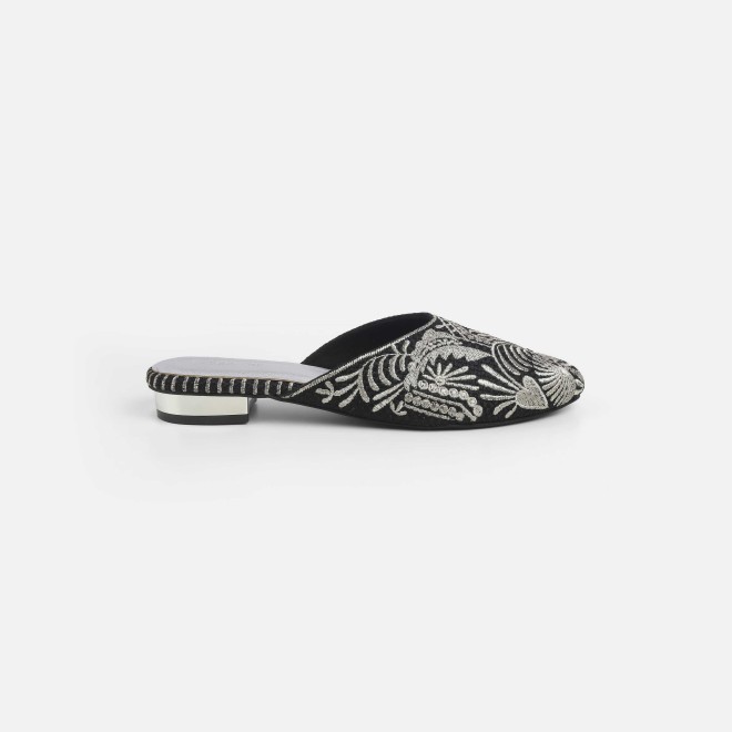 Cheemo Women Silver Wedding Slip Ons (SKU: 92-311-27-37)