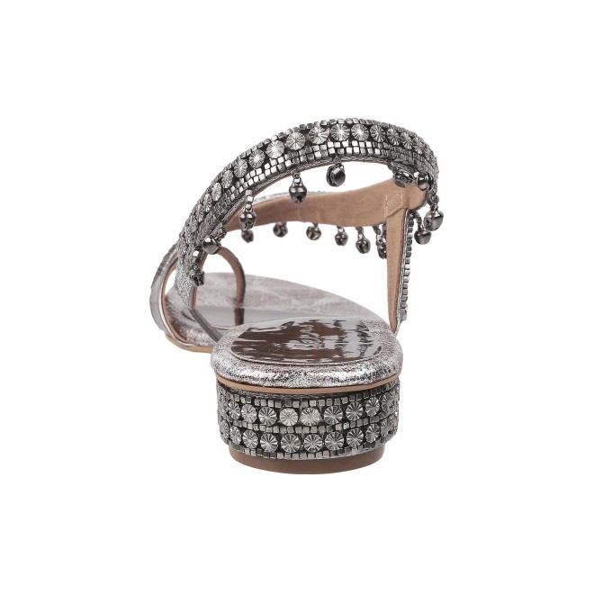 Cheemo Women Gun-Metal Wedding Sandals (SKU: 92-64-29-39)