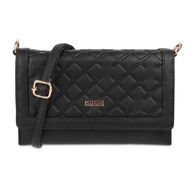 Mochi Women Black Shoulder Bag (SKU: 95-111-11-10) Mochi Women Black Shoulder Bag (SKU: 95-111-11-10)