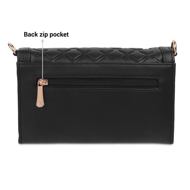 Mochi Women Black Shoulder Bag (SKU: 95-111-11-10) Mochi Women Black Shoulder Bag (SKU: 95-111-11-10)