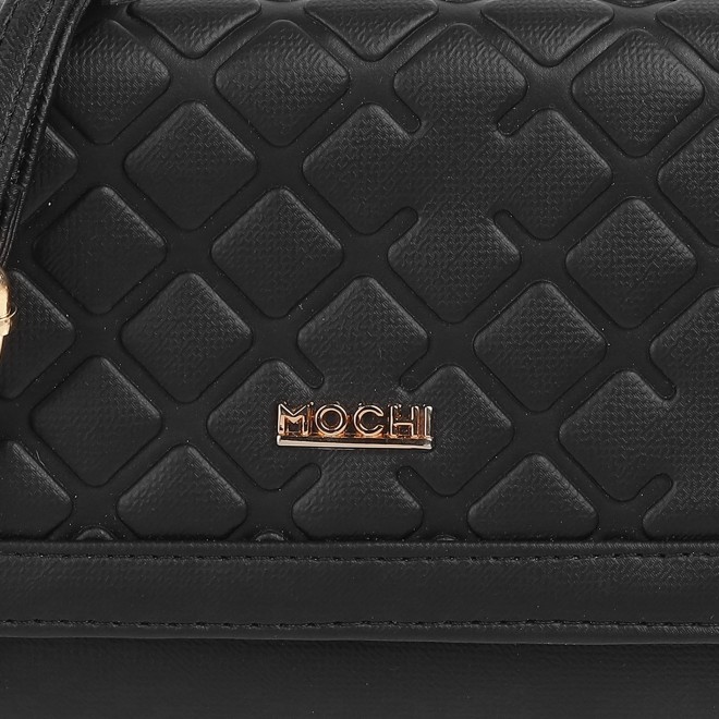 Mochi Women Black Shoulder Bag (SKU: 95-111-11-10) Mochi Women Black Shoulder Bag (SKU: 95-111-11-10)