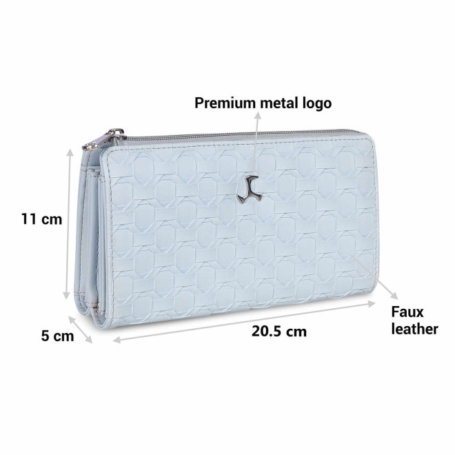 Mochi Women Blue Wallet (SKU: 95-114-45-10)