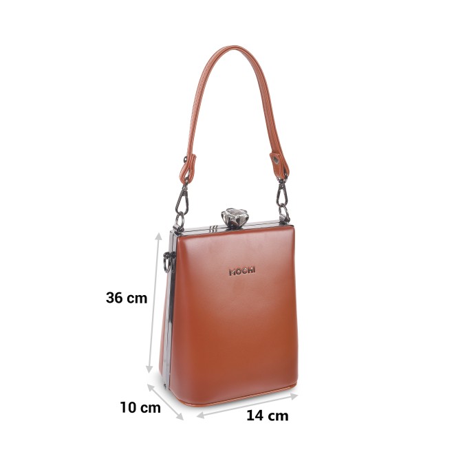 Mochi Women Brown Hand Bags Evening Bag (SKU: 95-118-12-10)