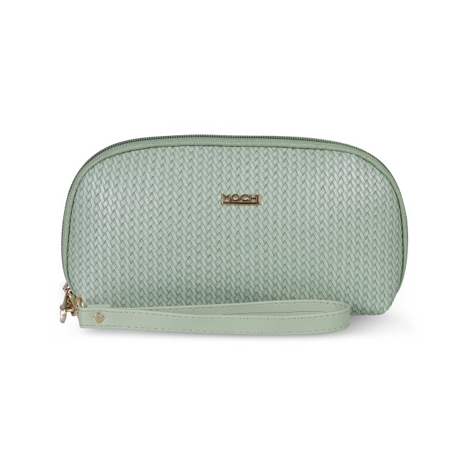 Mochi Women Light-Green Womens Wallets Zip Around (SKU: 95-126-60-10)