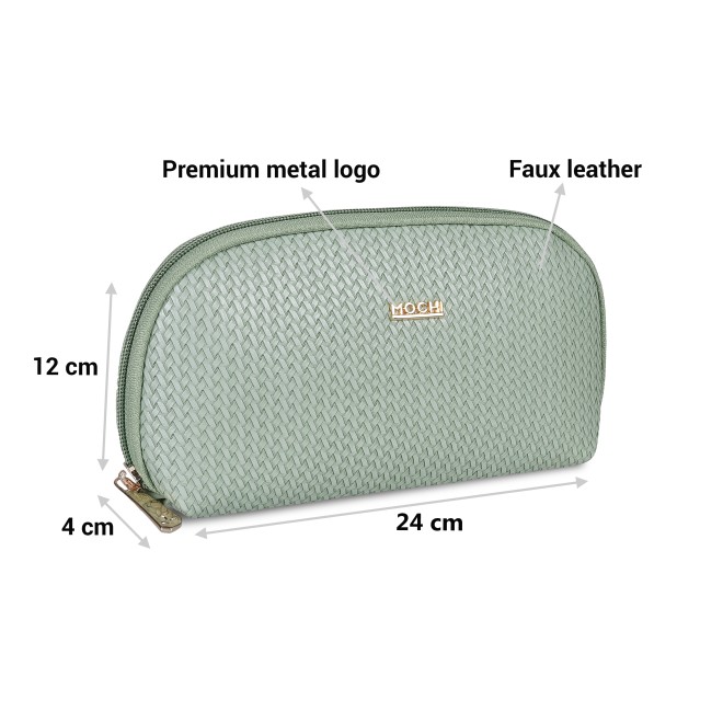 Mochi Women Light-Green Womens Wallets Zip Around (SKU: 95-126-60-10)