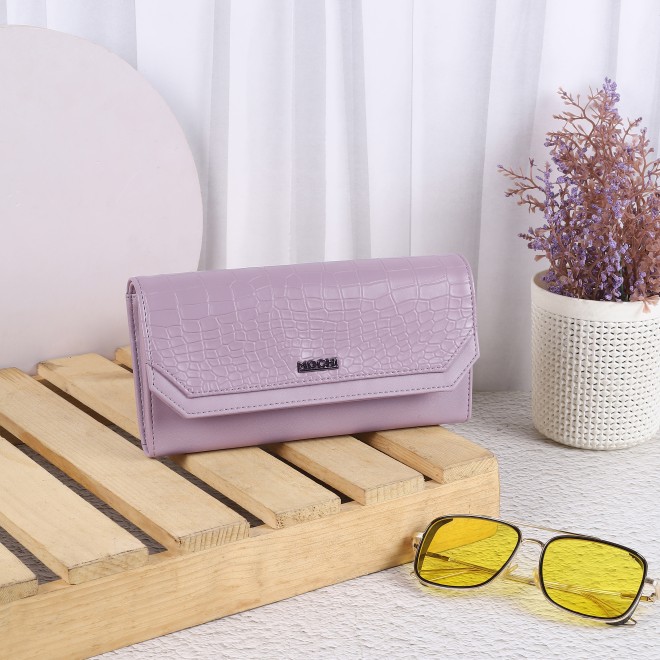Mochi Women Purple Womens Wallets Bifold
