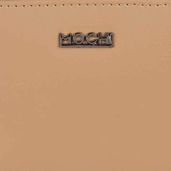 Mochi Women Beige Womens Wallets Zip Around (SKU: 95-142-20-10)