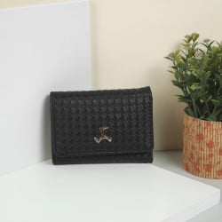 Mochi Women Black Casual Wallet