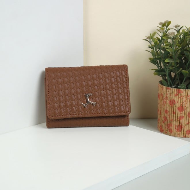 Mochi Women Tan Casual Wallet (SKU: 95-150-23-10)
