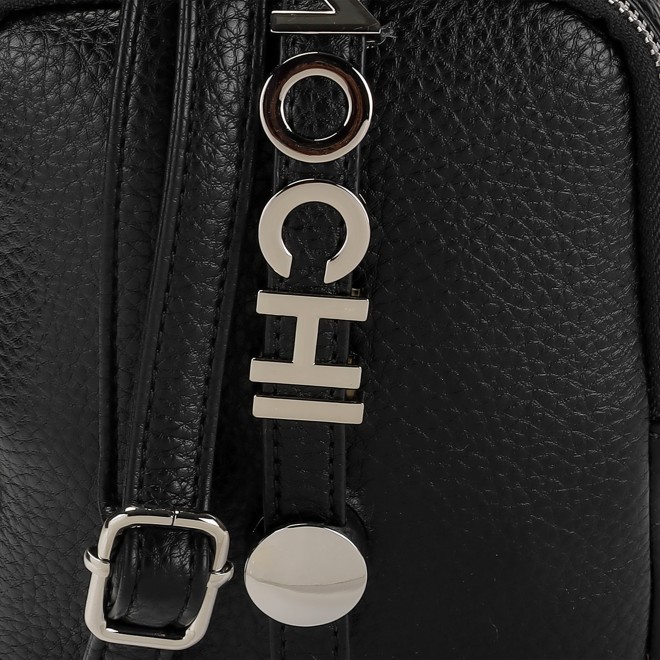 Mochi Women Black Hand Bags Zip Top Sling (SKU: 95-156-11-10)