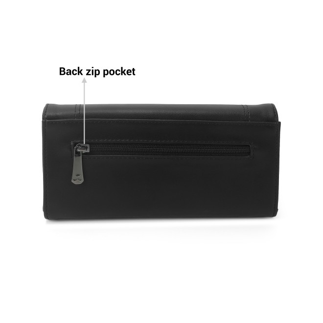 Mochi Women Black Womens Wallets Bifold (SKU: 95-166-11-10)